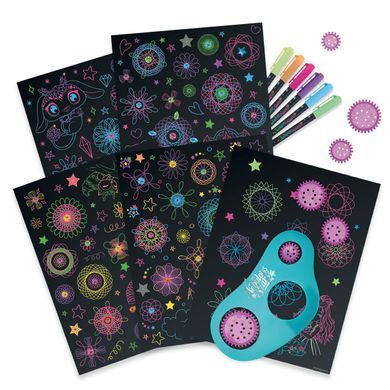 Набір для творчості скетчбук Swirly Star Book Nebulia Nebulous Stars 11383