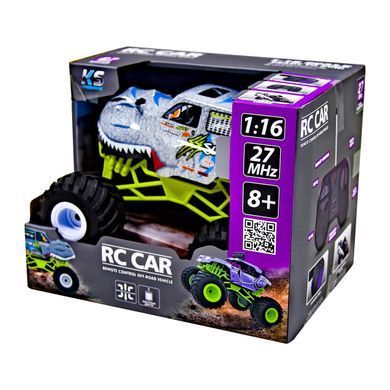 Внедорожник на радиоуправлении Dinosaur (1:16, 27MHz) Bigfoot Off-road Sulong Toys SL-360RHGR