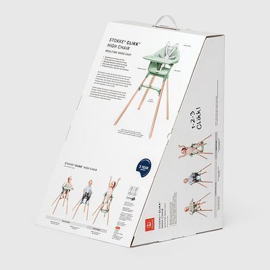 Стільчик для годування Clikk Stokke 552004 White