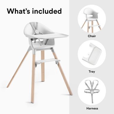 Стульчик для кормления Stokke Clikk white 552004 белый