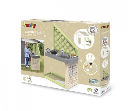 Летняя кухня Summer Kitchen для игровых домиков Smoby Life 7600810926