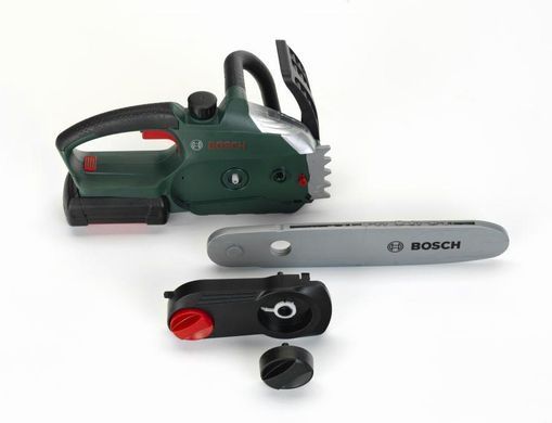 Іграшкова ланцюгова бензопила з рухомим ланцюгом Bosch II mini Chain Saw Theo Klein 8399 звук та світло