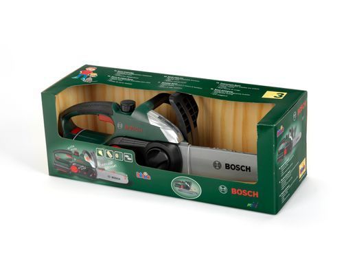 Іграшкова ланцюгова бензопила з рухомим ланцюгом Bosch II mini Chain Saw Theo Klein 8399 звук та світло