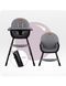 Стульчик для кормления 3в1 MoMi REKI black KRKA00033