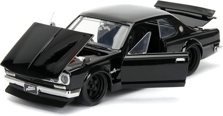 Металева машинка Брайана 1971 Nissan Skyline 2000 GT-R (KPGC10) Fast & Furious Jada Toys 253203004 1:24