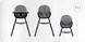 Стульчик для кормления 3в1 MoMi REKI black KRKA00033