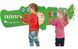 Настенная игрушка бизиборд Крокодил Viga Toys 50346 сертификат FSC Монтессори