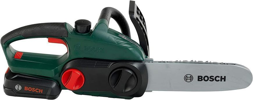 Іграшкова ланцюгова бензопила з рухомим ланцюгом Bosch II mini Chain Saw Theo Klein 8399 звук та світло