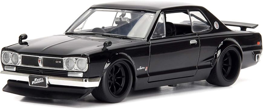 Металлическая машинка Брайана 1971 Nissan Skyline 2000 GT-R (KPGC10) Fast & Furious Jada Toys 253203004 1:24