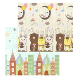 Дитячій складний, двосторонній термокилимок (200х180 см) Poppet PP011-200
