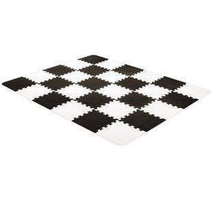Коврик-пазл Kinderkraft Luno Black, 30 элементов KKMLUNOBLK0000
