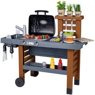 Детская садовая кухня-гриль Garden Smoby 312004