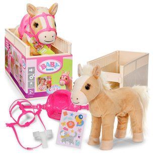 Интерактивная игрушка Лошадка Кьюти My Horse Cutie Baby Born Zapf Creation 840092 (звук)