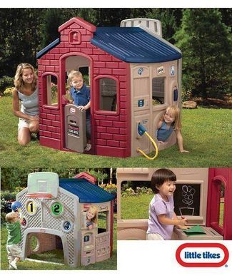 Игровой домик 4в1 Супергородок Town Playhouse Little Tikes 444D