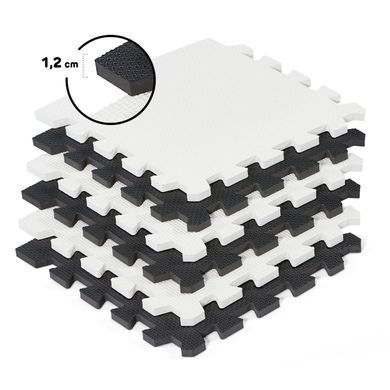 Коврик-пазл Kinderkraft Luno Black, 30 элементов KKMLUNOBLK0000
