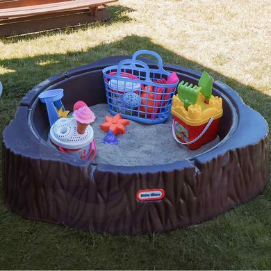 Пісочниця пеньок з кришкою Woodland Sand Pit Little Tikes 644658