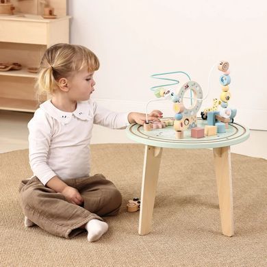 Ігровий дерев'яний стіл Монтессорі Tooky Toy TH712N