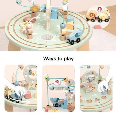 Ігровий дерев'яний стіл Монтессорі Tooky Toy TH712N
