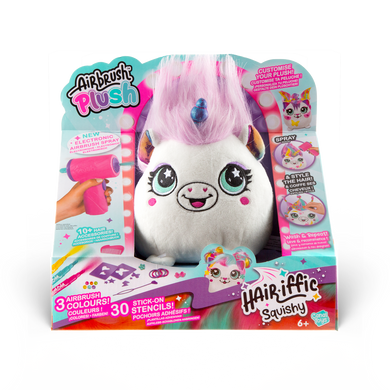 Ігровий набір Зроби зачіску Принцеса Airbrush Plush Hairrific Squishy Canal Toys AIR040/1 з аерографом