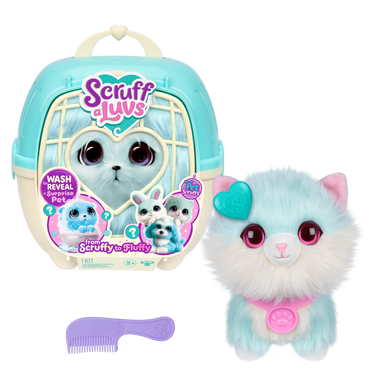 Мягкая игрушка-сюрприз Лохматое преобразование Scruff A Luvs Moose Toys 30327 мятный