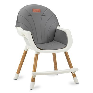 Стільчик для годування 3в1 MoMi REKI grey KRKA00034