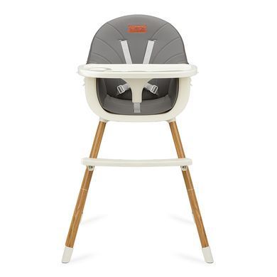 Стільчик для годування 3в1 MoMi REKI grey KRKA00034