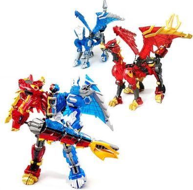 Уцінка Робот-трансформер Super 10 Драгоніус Young Toys 314063