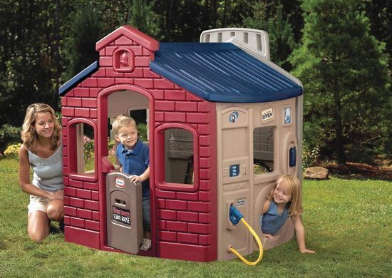 Игровой домик 4в1 Супергородок Town Playhouse Little Tikes 444D