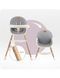 Стільчик для годування 3в1 MoMi REKI grey KRKA00034