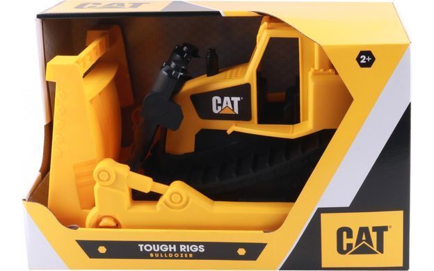 Игрушка бульдозер Cat Tough Rigs Bulldozer Тяжелая техника (38 см) Funrise 82032