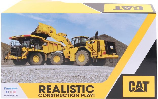 Игрушка бульдозер Cat Tough Rigs Bulldozer Тяжелая техника (38 см) Funrise 82032