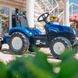 Дитячий трактор на педалях з причепом New Holland Falk 3090B від 3 років