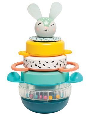 Уцінка Розвиваюча пірамідка Кролик Hunny Bunny Stacker Taf Toys 12445