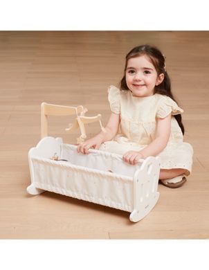 Дерев'яна лялькова колиска PolarB Viga Toys 44235