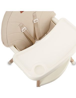 Стільчик для годування 3в1 MoMi REKI beige KRKA00035
