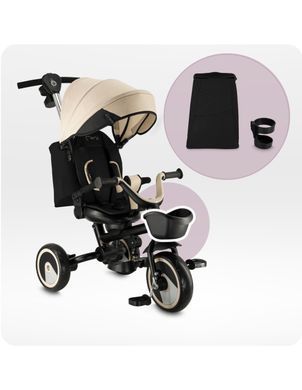 Трехколесный велосипед 3 в 1 MoMi IVI Beige ROTR00013 от 9 месяцев