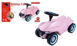 Машинка каталка Нео троянда Big Bobby Car Neo Ros&eacute; 56246