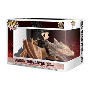 Ігрова фігурка Funko POP! Rides (135 ) Deluxe Aegon Targaryen with Sunfyre 83460