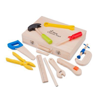 Деревянный набор инструментов New Classic Toys 18280