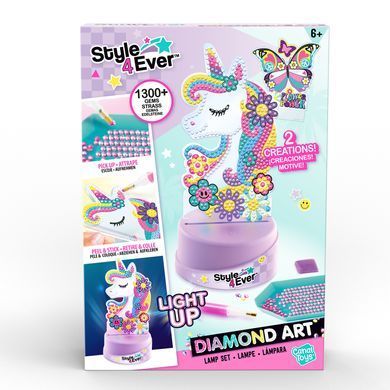 Уцінка Набір для творчості Алмазна мозаїка Style 4 Ever Diamond Art Canal Toys OFG299