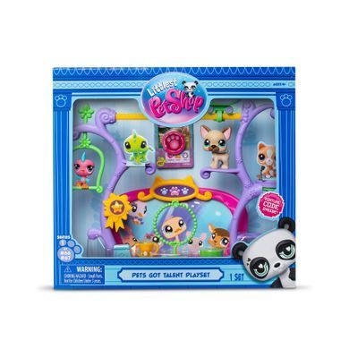 Уцінка Ігровий набір Littlest Pet Shop Pets Got Talent Шоу талантів Hasbro 00558