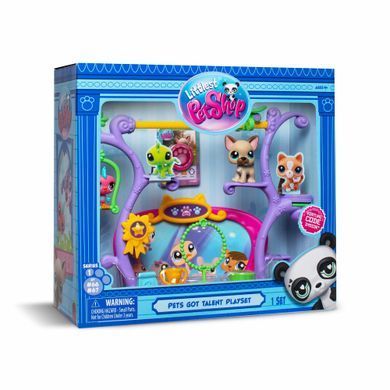 Уцінка Ігровий набір Littlest Pet Shop Pets Got Talent Шоу талантів Hasbro 00558