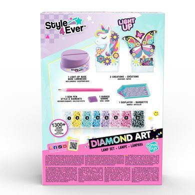 Уцінка Набір для творчості Алмазна мозаїка Style 4 Ever Diamond Art Canal Toys OFG299