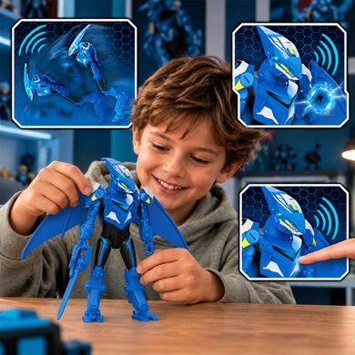 Інтерактивна ігрова фігурка Джей Мін з аксесуарами Quantum Heroes Dinoster EU583834 звук, світло