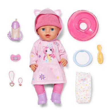 Кукла Baby Born Эмма в костюме с ушками Click and Play MGA Zapf Creation 841020 (43 см)