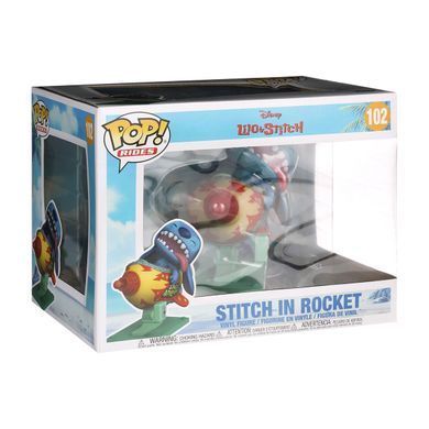 Уцінка Ігрова фігурка Disney Lilo and Stitch (№102) Стіч у ракеті Funko Pop! Rides 55620