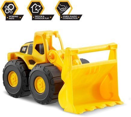 Іграшковий навантажувач (25 см) Cat Construction Fleet Wheel Loader Funrise 82023F