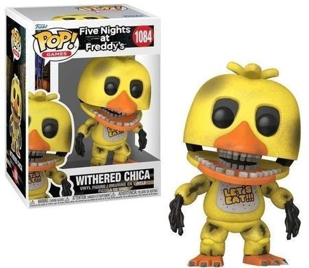 Вінілова фігурка Поламана Чіка Five Nights at Freddy's Withered Chica (#1084) Funko POP Games 83865