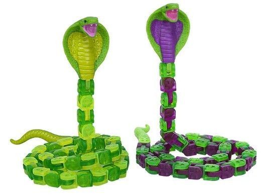 Іграшка Klixx Creaturez Fidget Королівська Кобра Zing KX130_B зелена