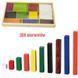 Набір для рахування Дерев'яні палички Кюїзенера Maths Blocks Viga Toys 56166